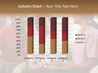 Black Discussing Visit PowerPoint Template