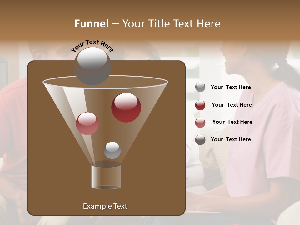 Black Discussing Visit PowerPoint Template