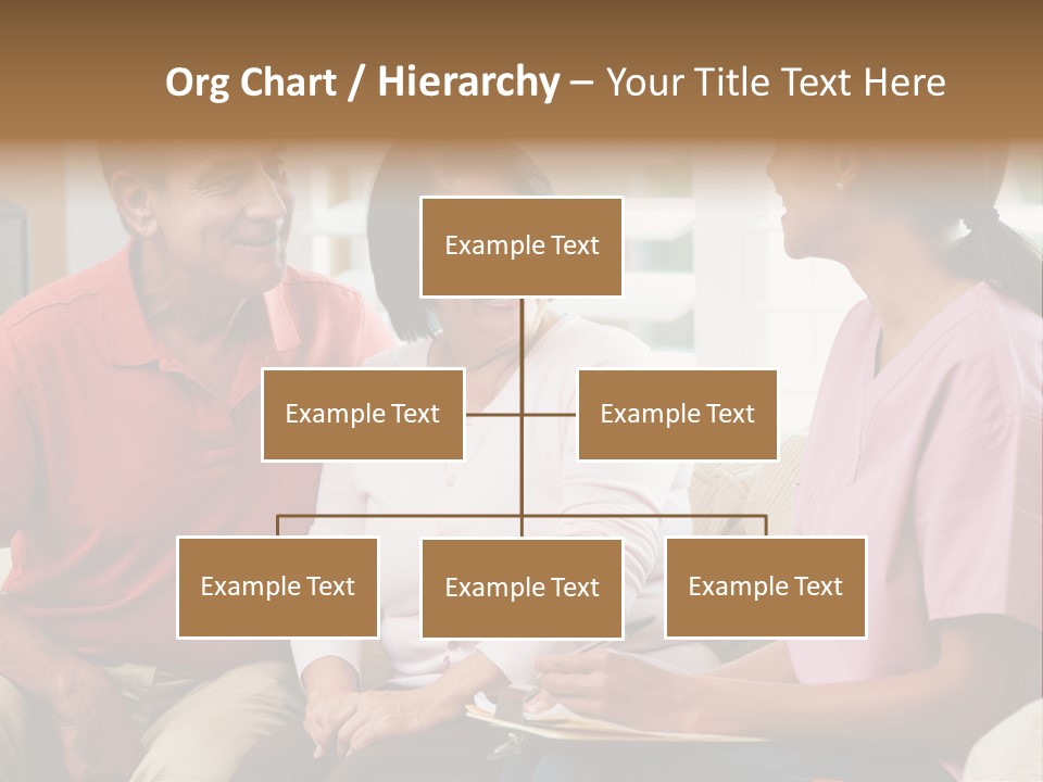 Black Discussing Visit PowerPoint Template