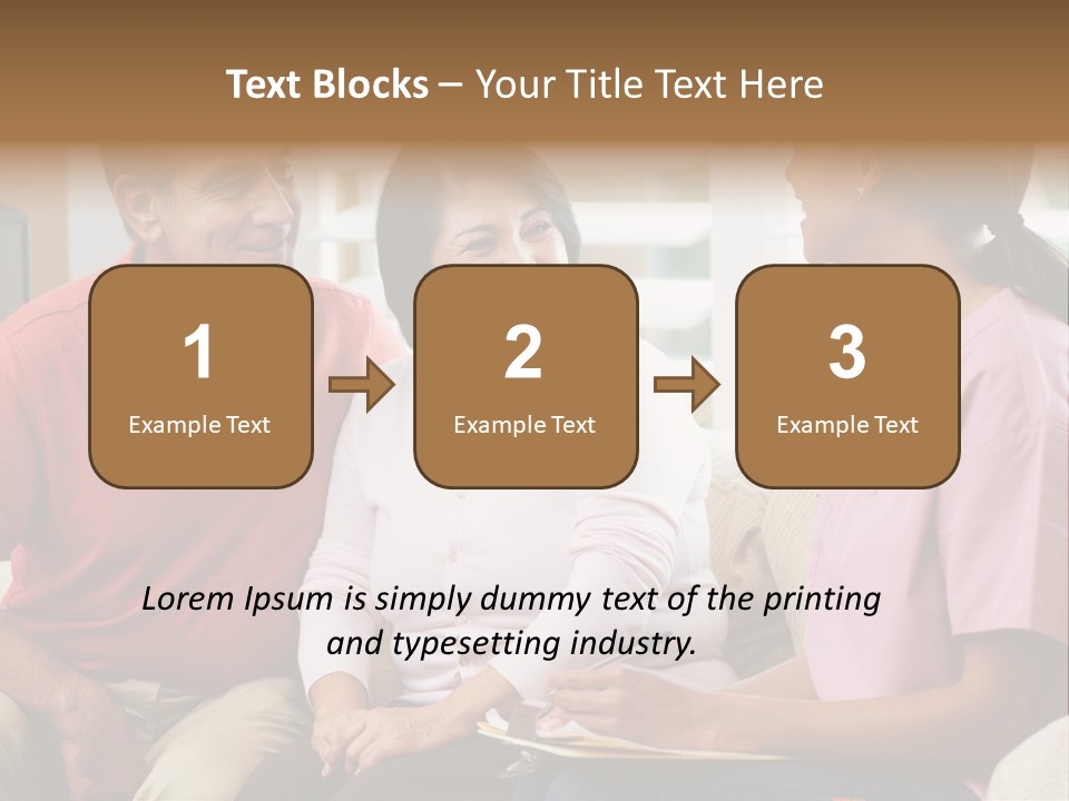 Black Discussing Visit PowerPoint Template