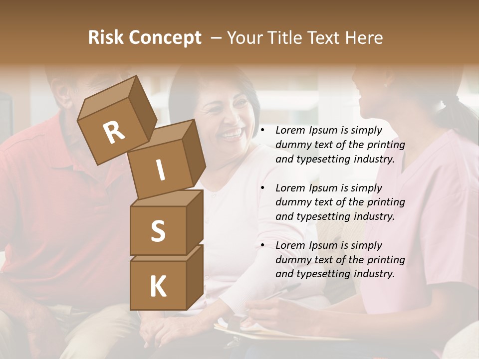 Black Discussing Visit PowerPoint Template