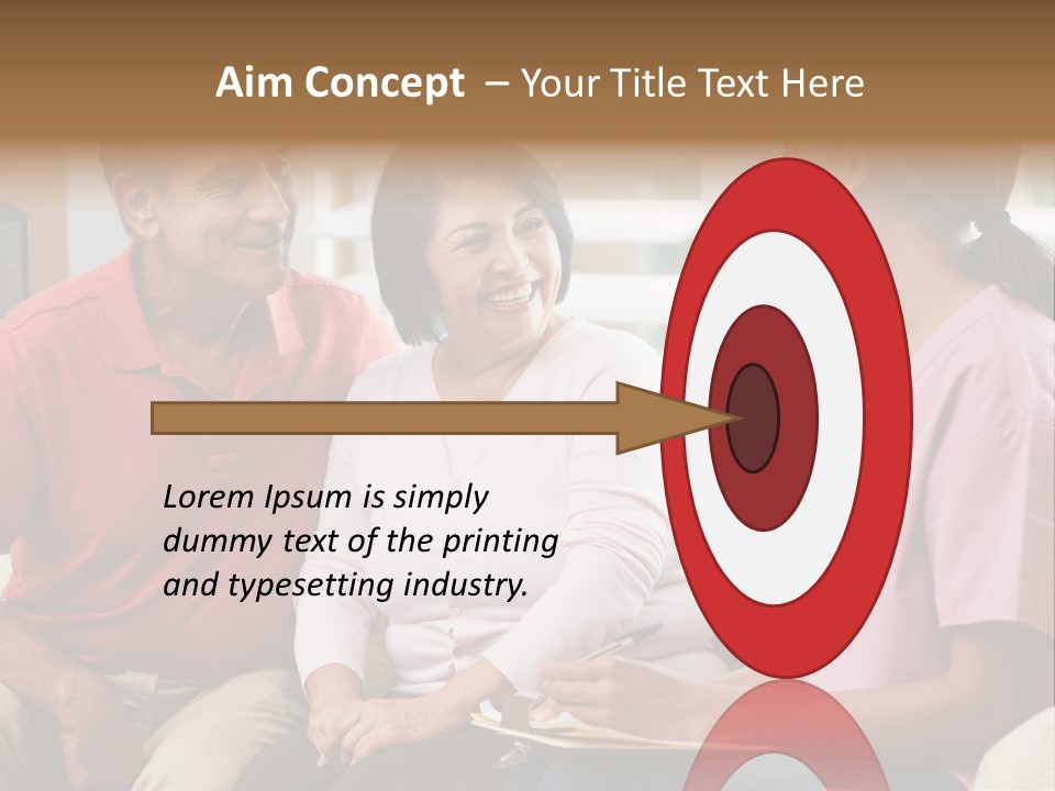 Black Discussing Visit PowerPoint Template