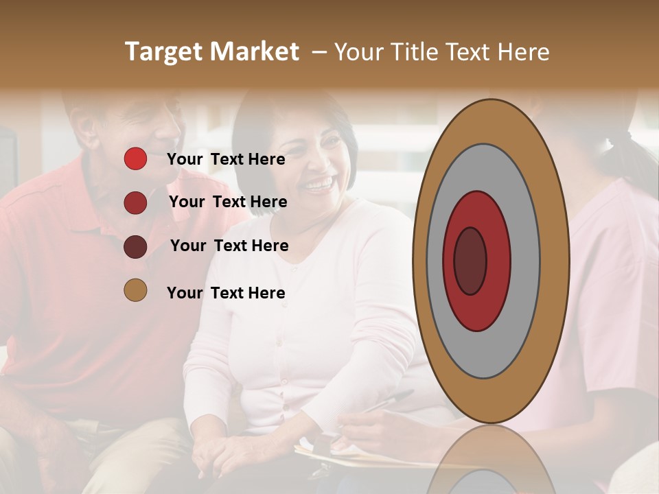 Black Discussing Visit PowerPoint Template