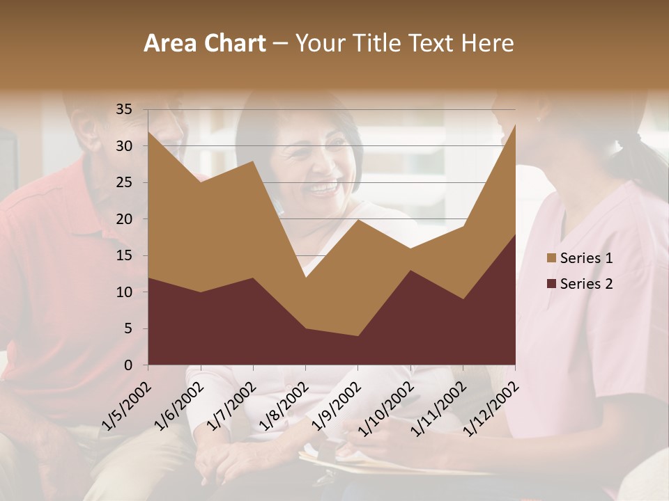 Black Discussing Visit PowerPoint Template