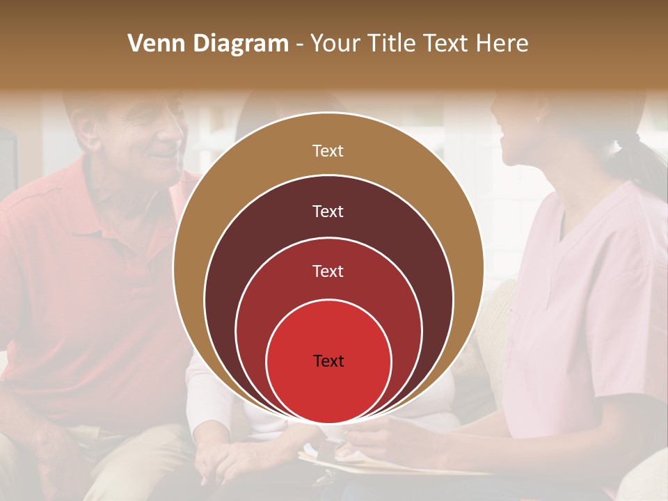 Black Discussing Visit PowerPoint Template