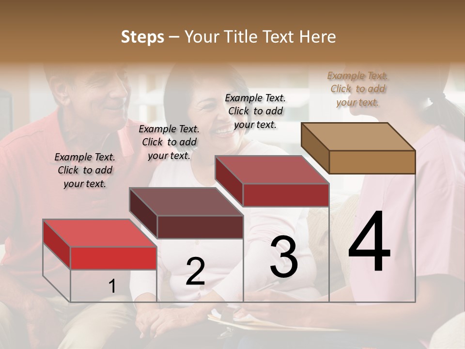 Black Discussing Visit PowerPoint Template