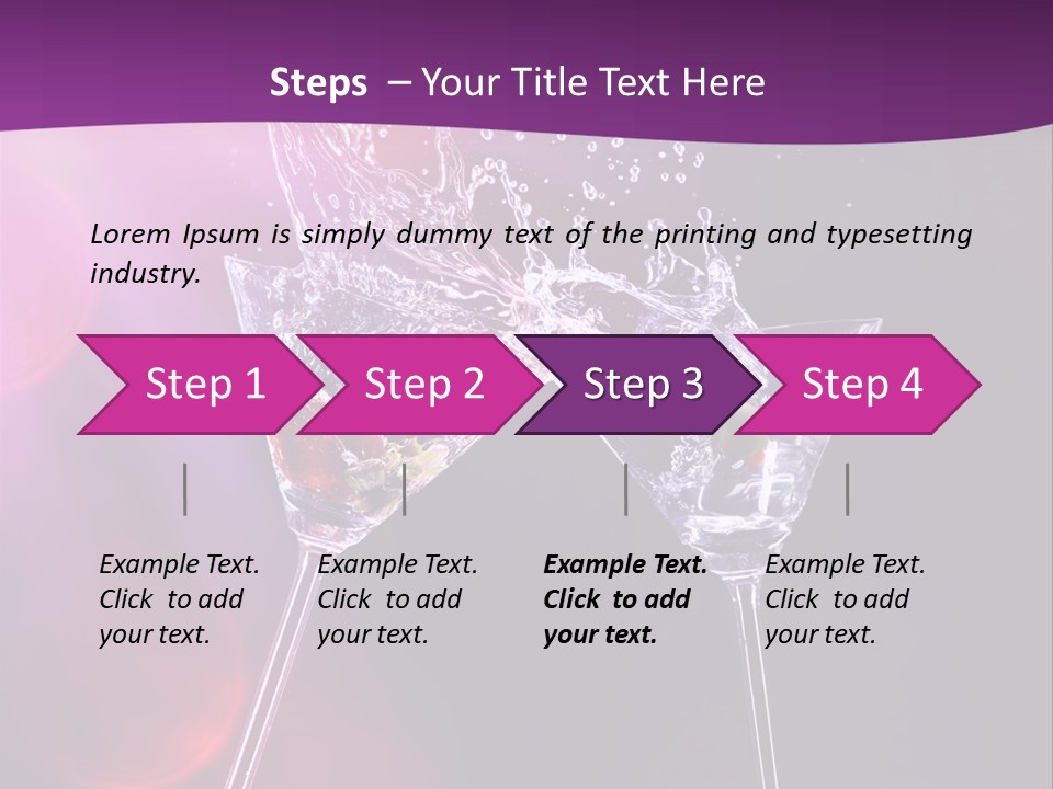 Gin Drink Party PowerPoint Template