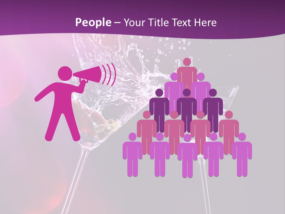 Gin Drink Party PowerPoint Template