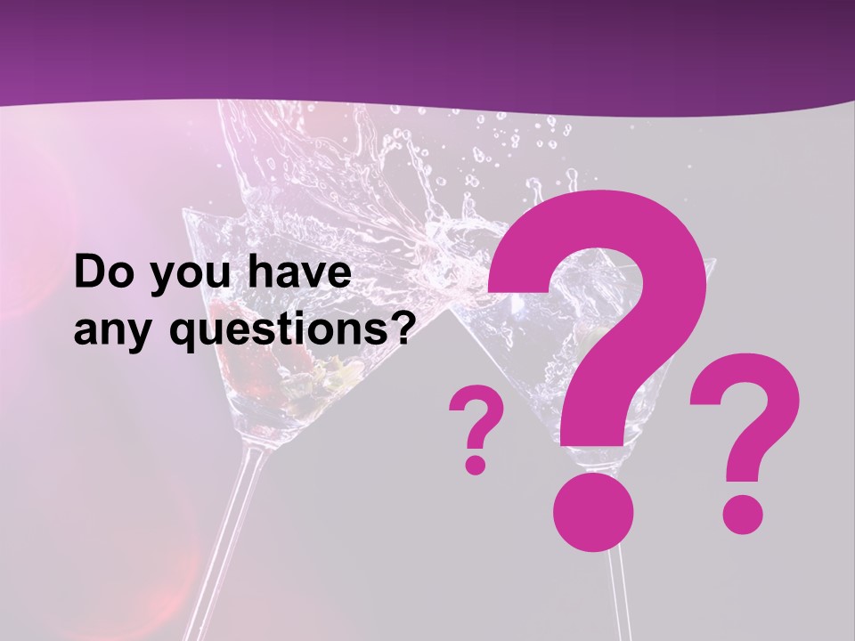 Gin Drink Party PowerPoint Template