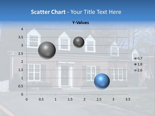 Exterior Dormer Window Driveway PowerPoint Template