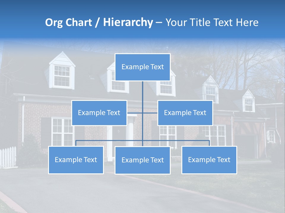 Exterior Dormer Window Driveway PowerPoint Template