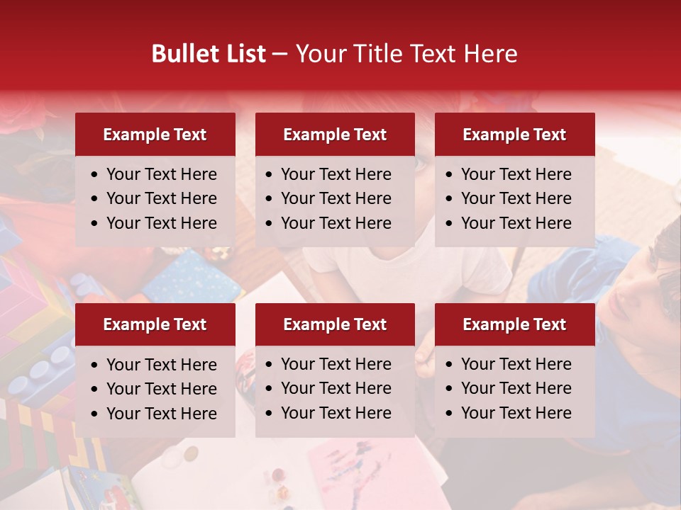 Painter Boy Woman PowerPoint Template