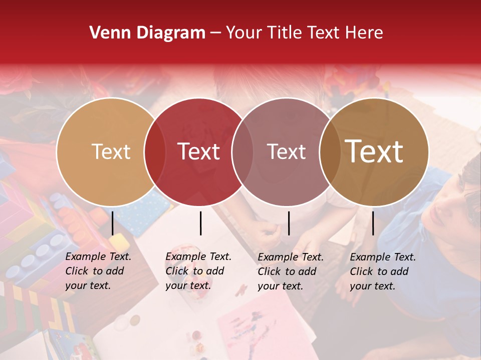 Painter Boy Woman PowerPoint Template