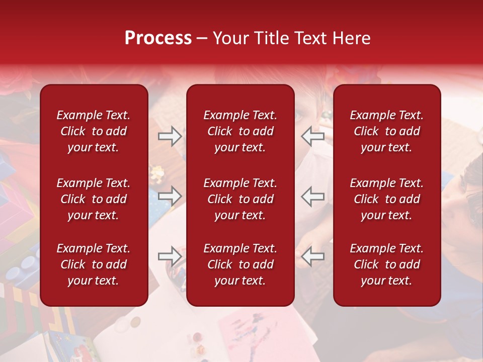 Painter Boy Woman PowerPoint Template