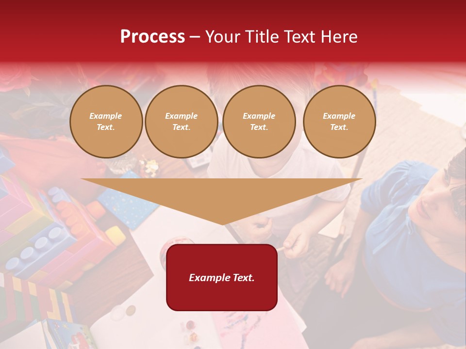 Painter Boy Woman PowerPoint Template