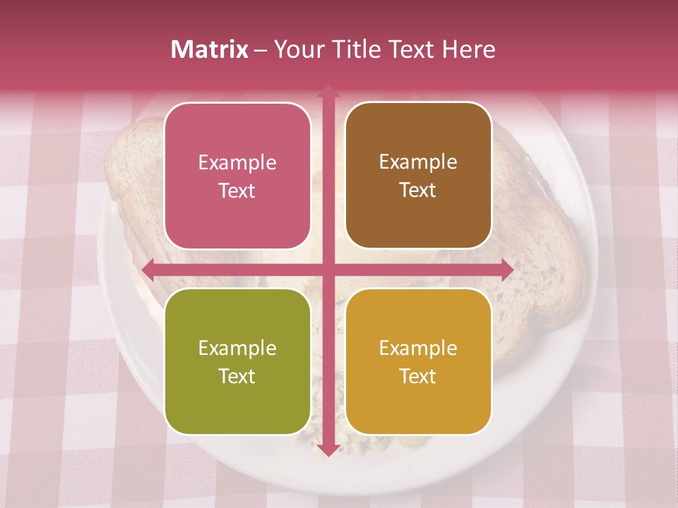 Wholewheat Toast Pickles PowerPoint Template