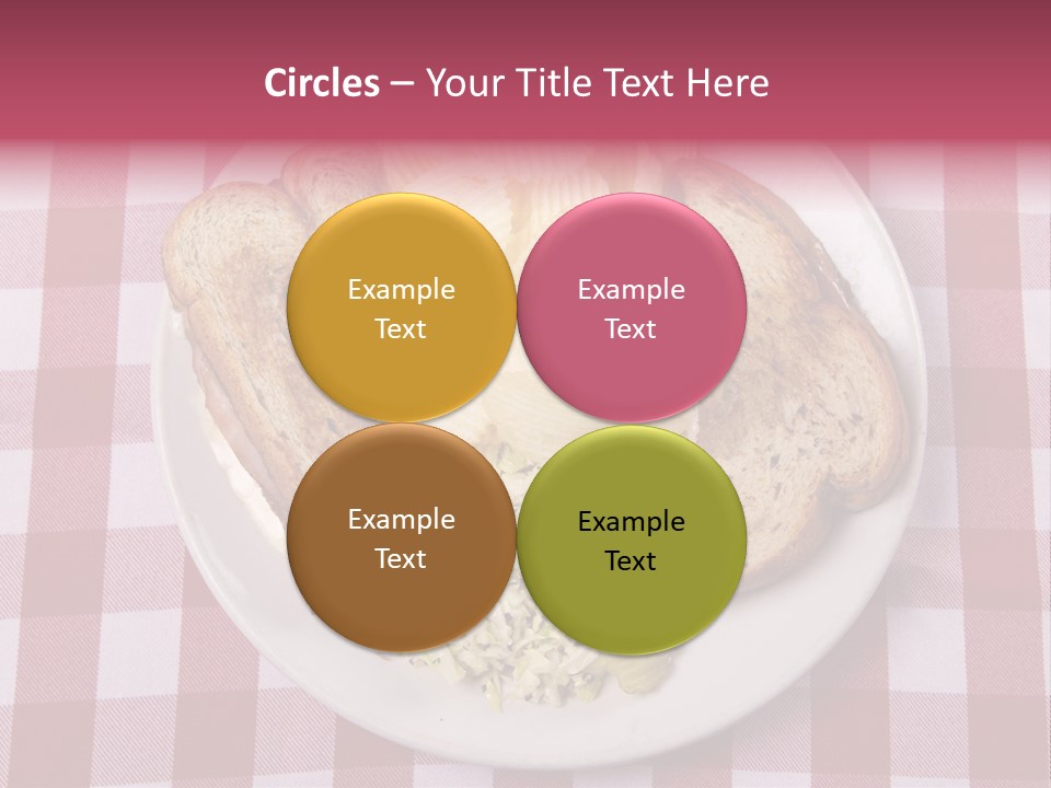 Wholewheat Toast Pickles PowerPoint Template