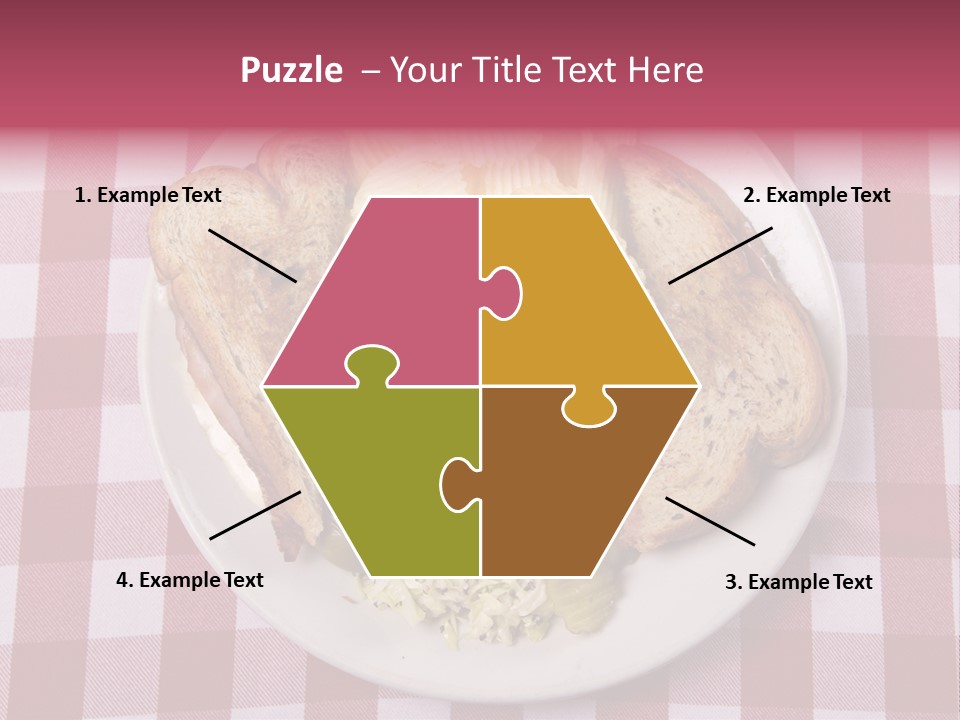 Wholewheat Toast Pickles PowerPoint Template