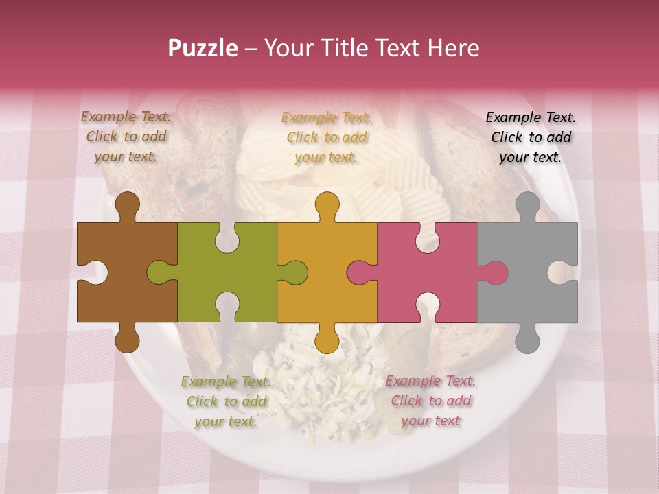 Wholewheat Toast Pickles PowerPoint Template