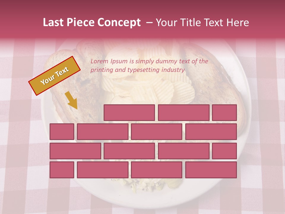 Wholewheat Toast Pickles PowerPoint Template