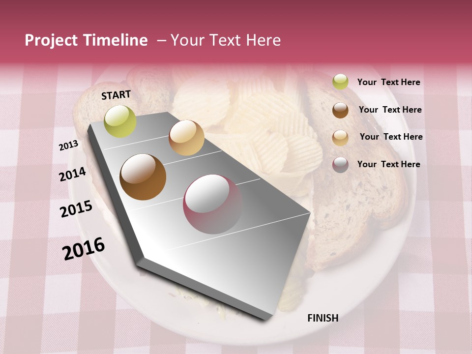 Wholewheat Toast Pickles PowerPoint Template