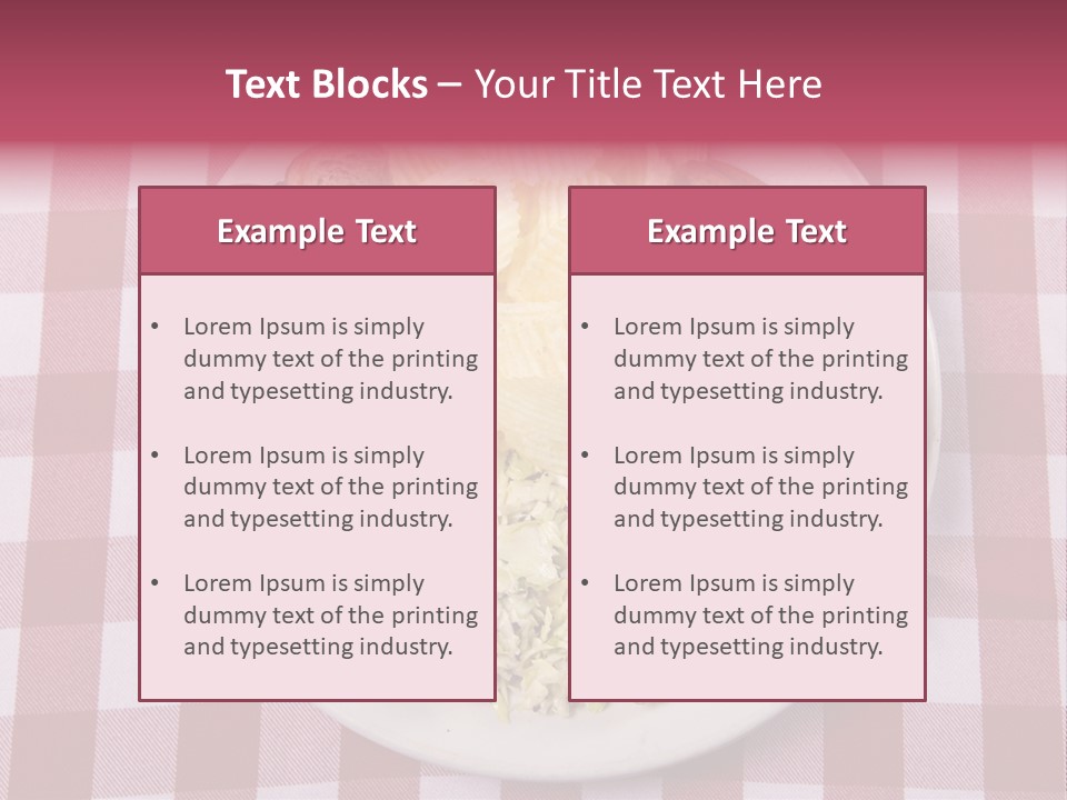 Wholewheat Toast Pickles PowerPoint Template