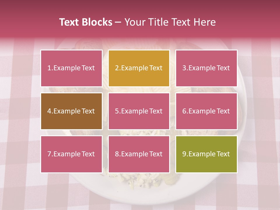 Wholewheat Toast Pickles PowerPoint Template