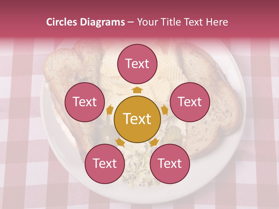 Wholewheat Toast Pickles PowerPoint Template