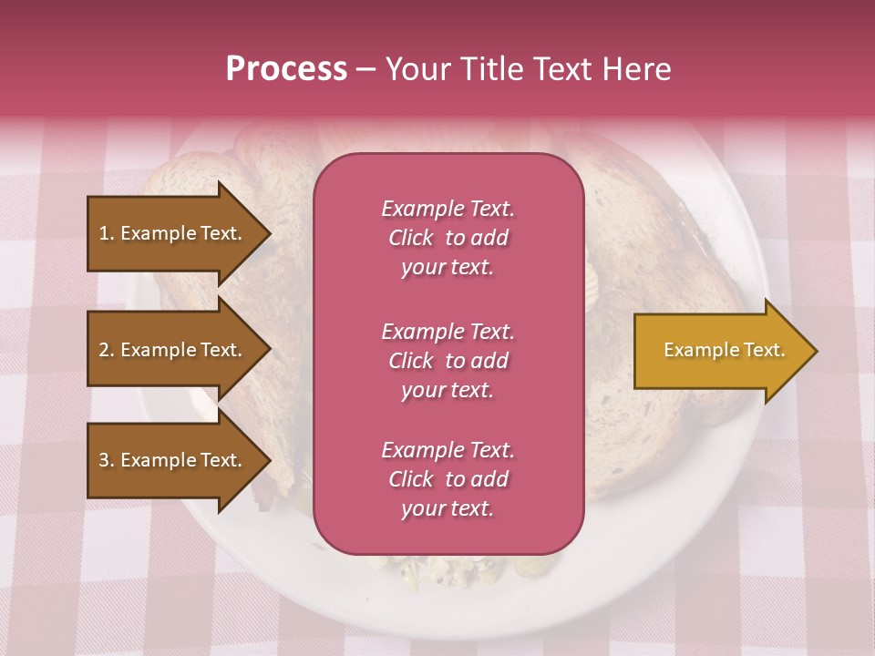 Wholewheat Toast Pickles PowerPoint Template