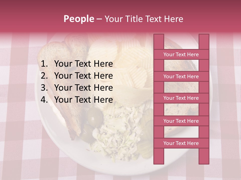 Wholewheat Toast Pickles PowerPoint Template