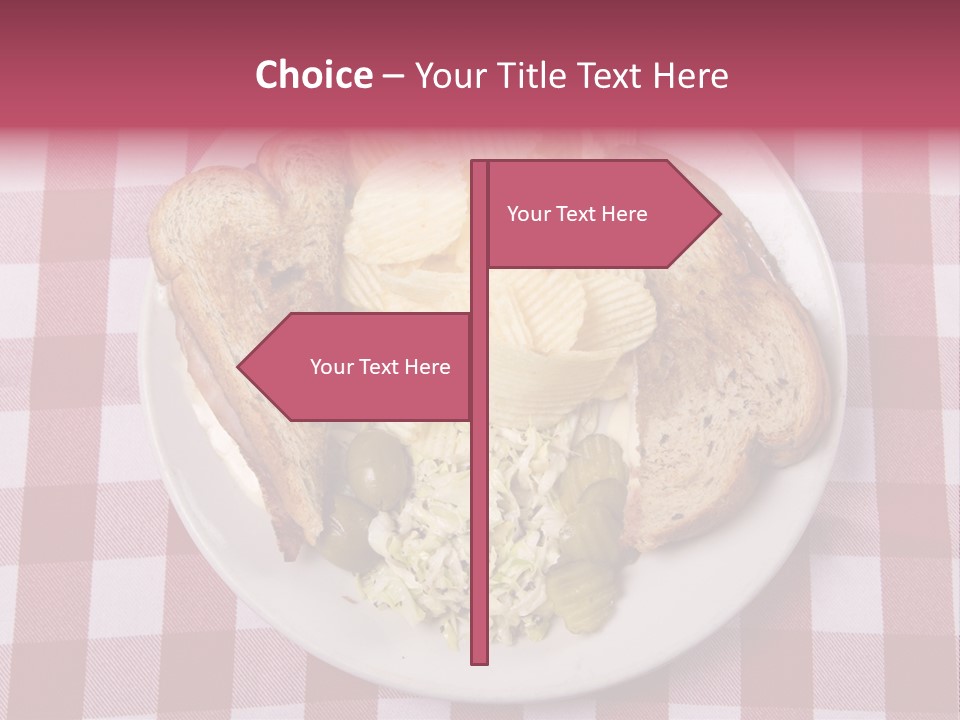 Wholewheat Toast Pickles PowerPoint Template