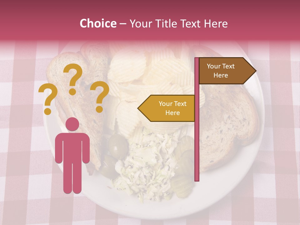 Wholewheat Toast Pickles PowerPoint Template