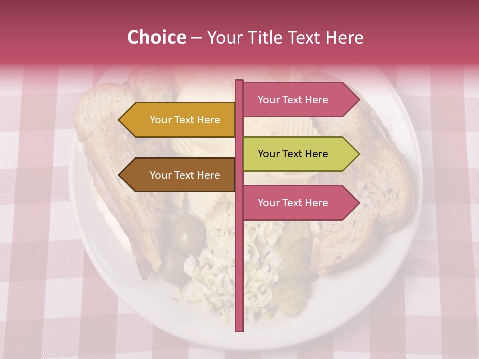 Wholewheat Toast Pickles PowerPoint Template