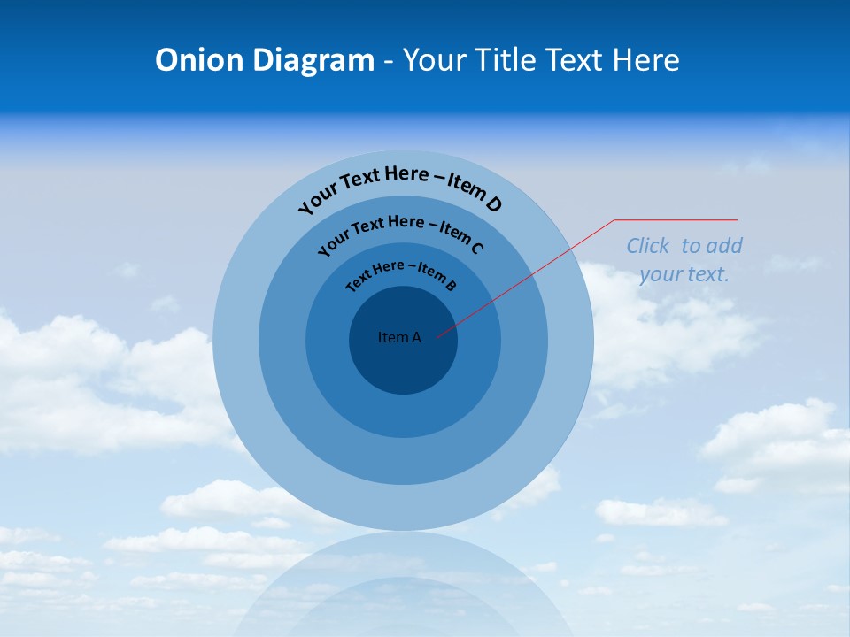Group Blue Light PowerPoint Template