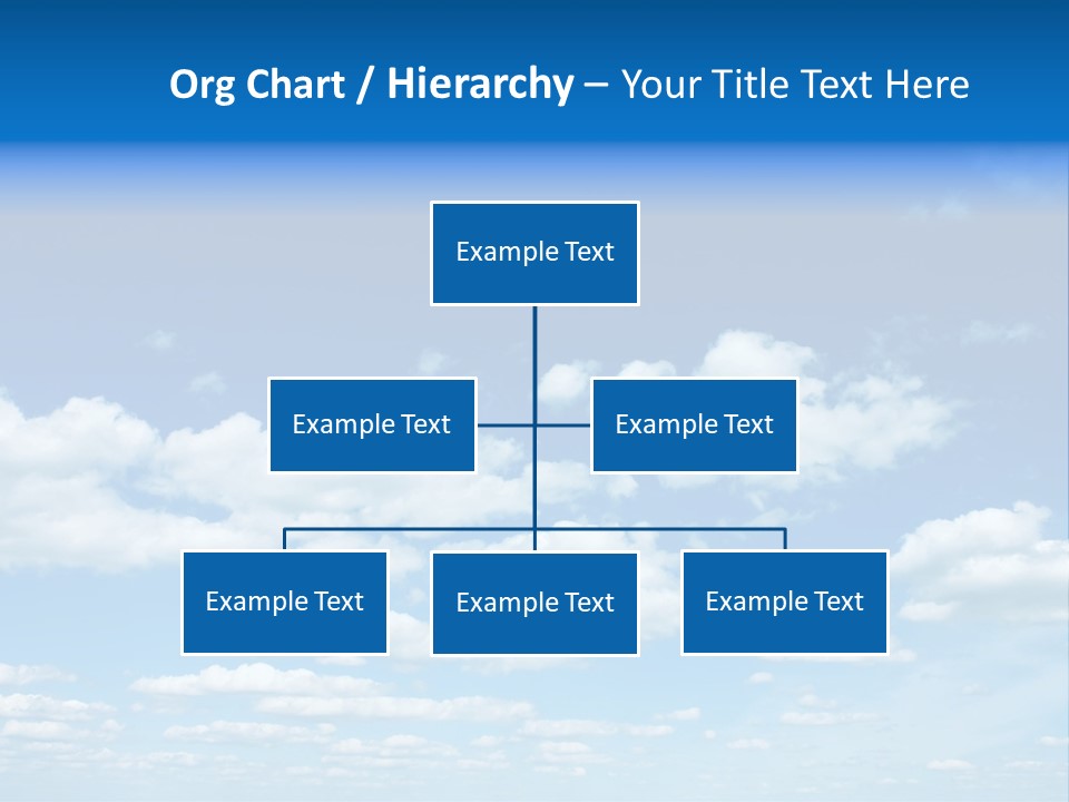 Group Blue Light PowerPoint Template
