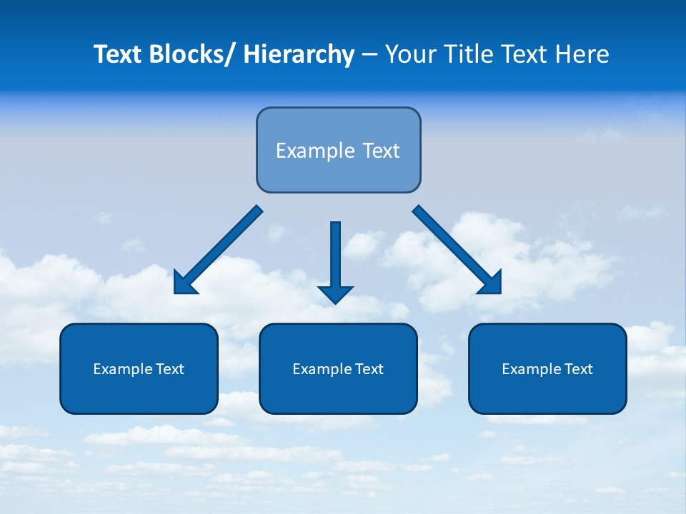 Group Blue Light PowerPoint Template