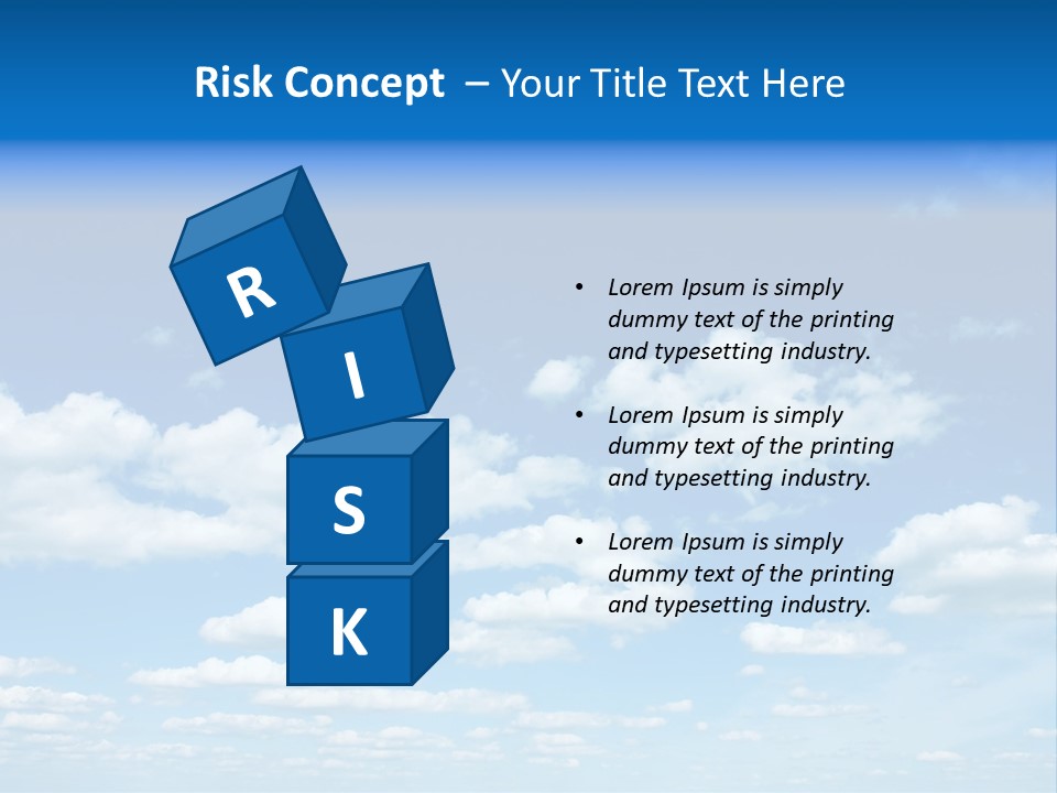 Group Blue Light PowerPoint Template