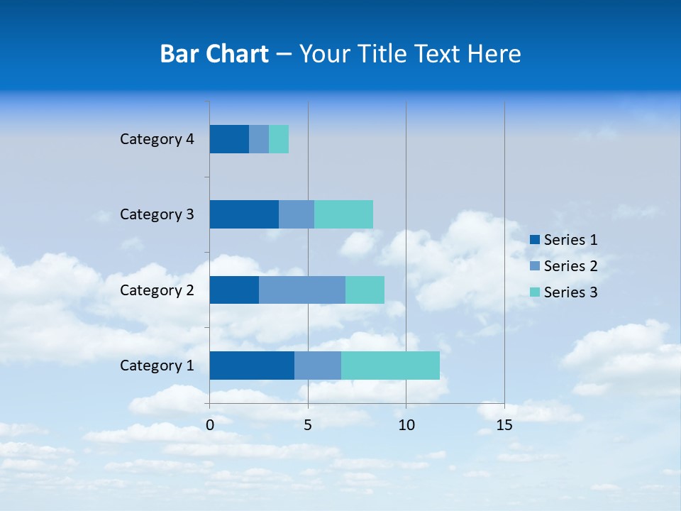 Group Blue Light PowerPoint Template