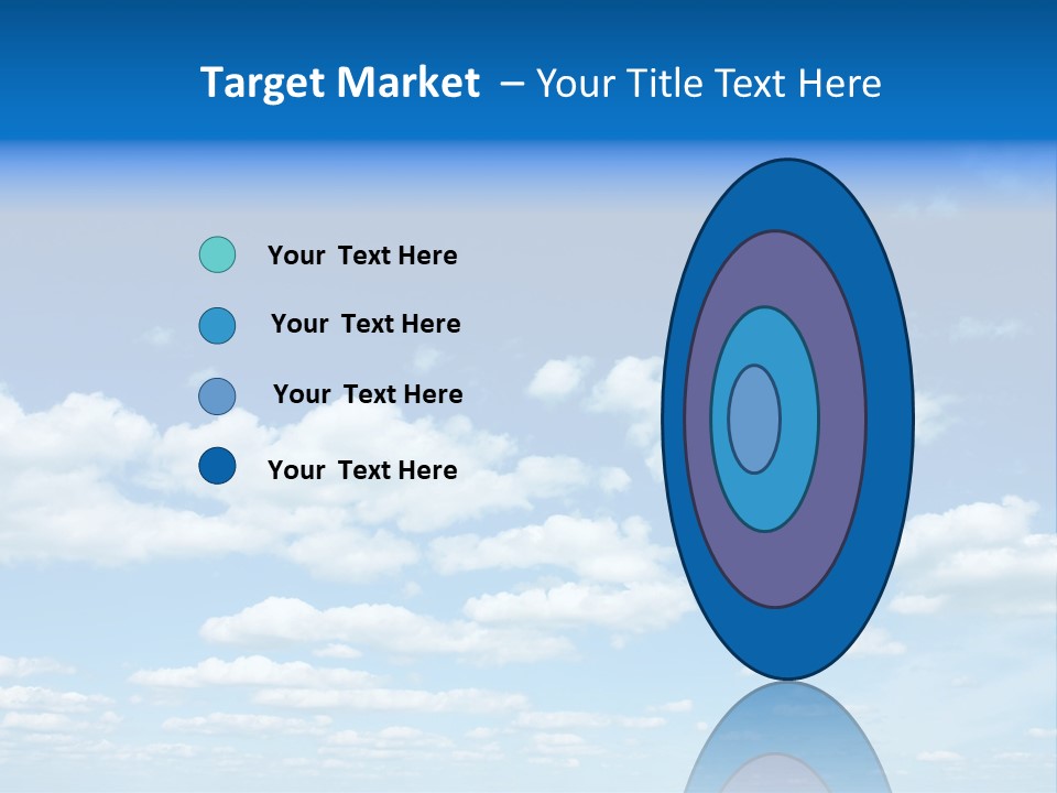 Group Blue Light PowerPoint Template