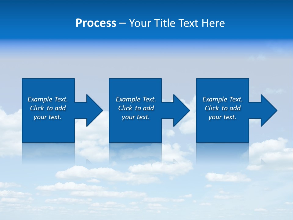 Group Blue Light PowerPoint Template