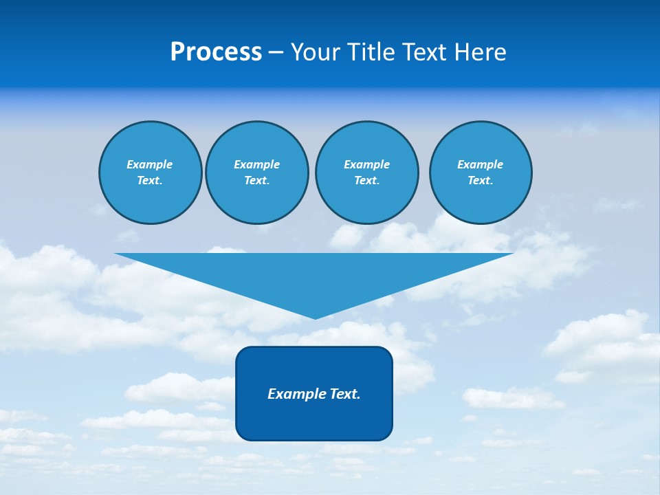 Group Blue Light PowerPoint Template
