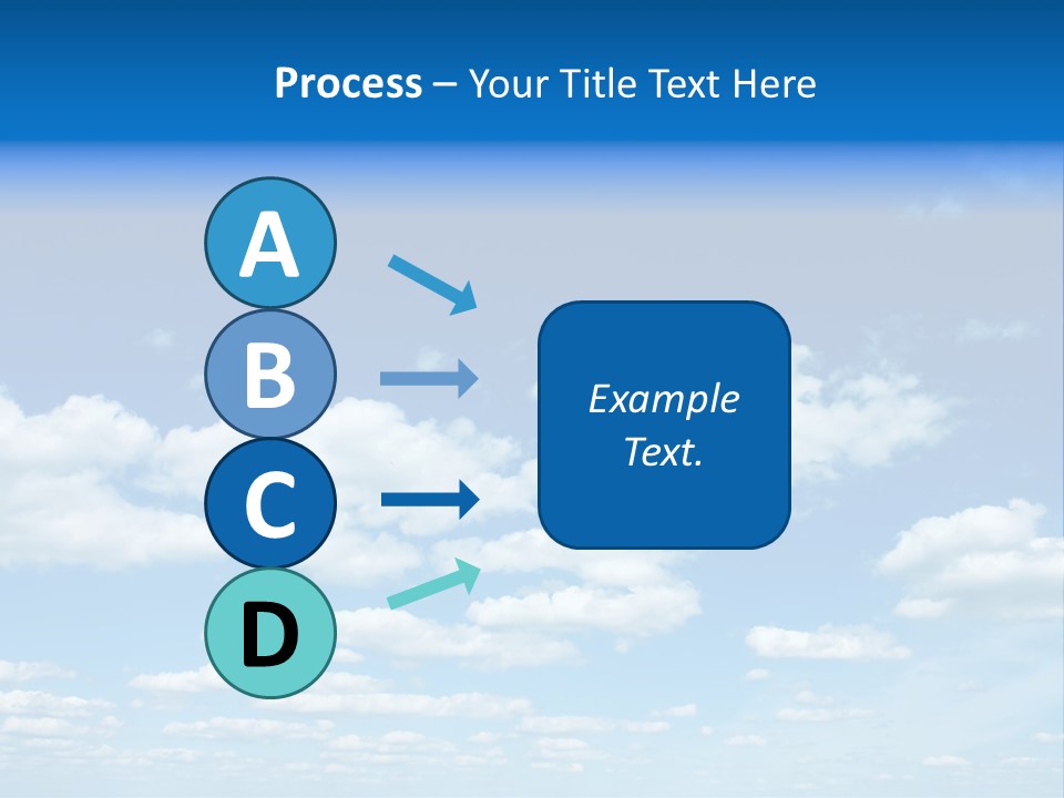 Group Blue Light PowerPoint Template