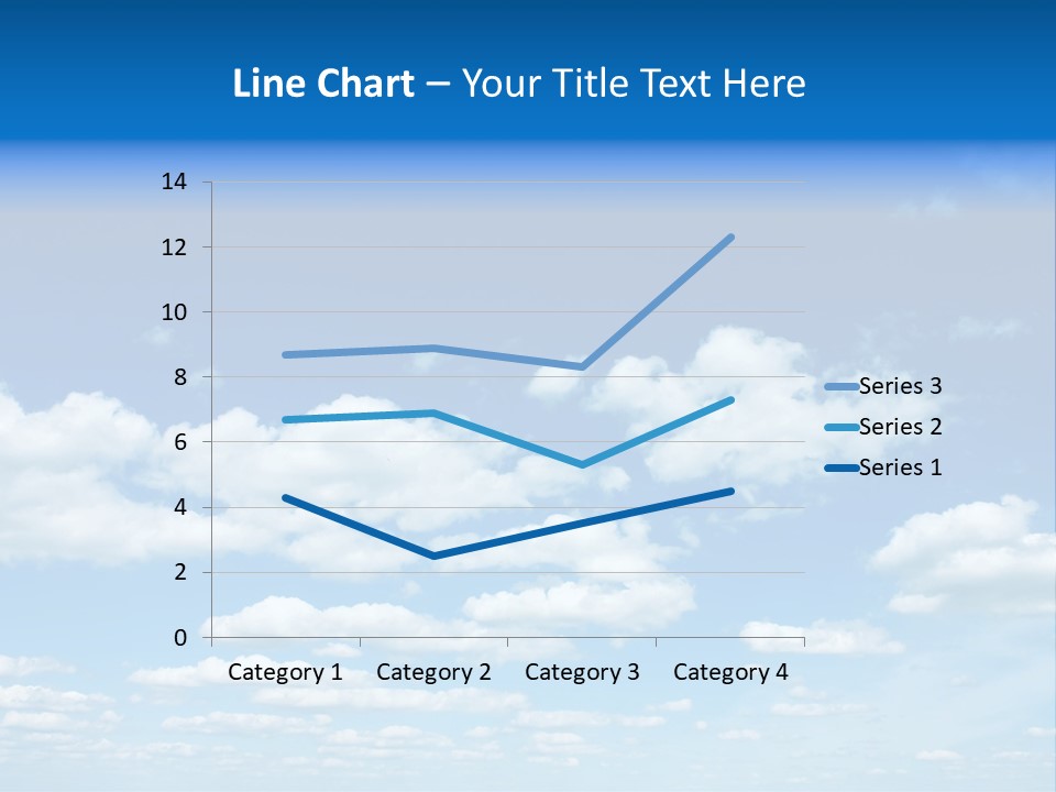 Group Blue Light PowerPoint Template