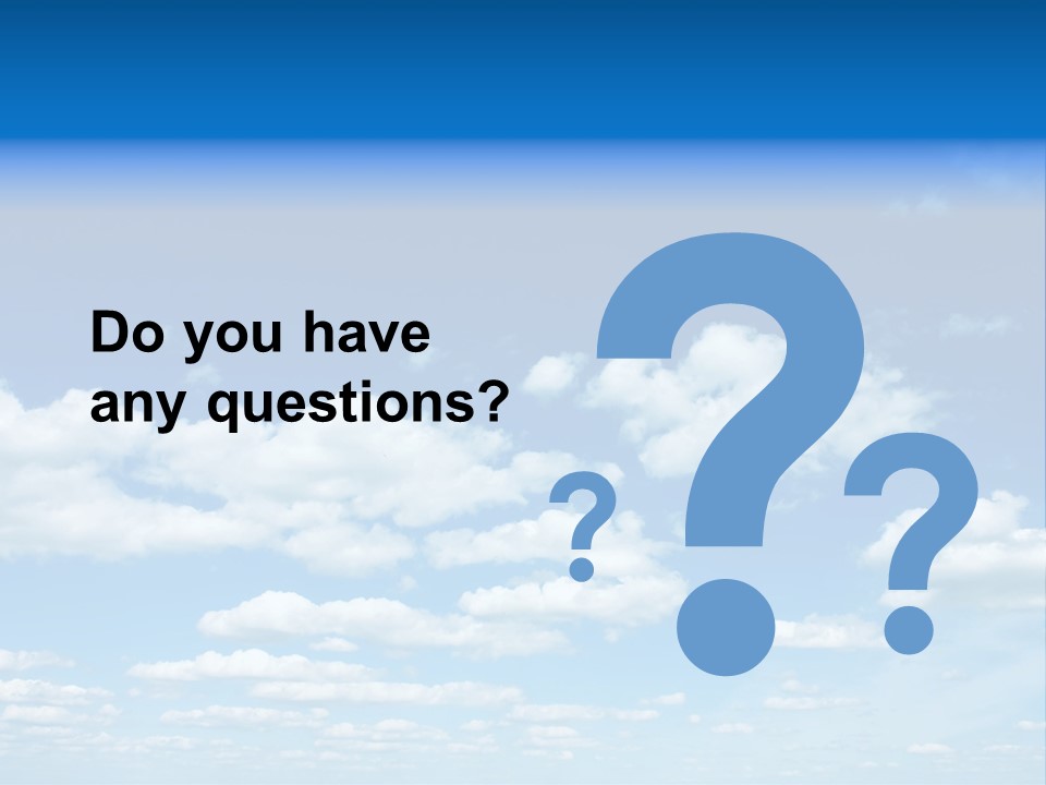 Group Blue Light PowerPoint Template