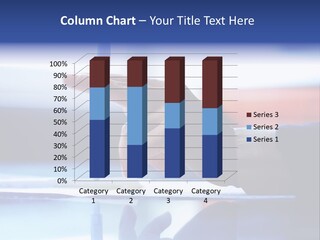 A Person Holding A Pen Over A Piece Of Paper PowerPoint Template