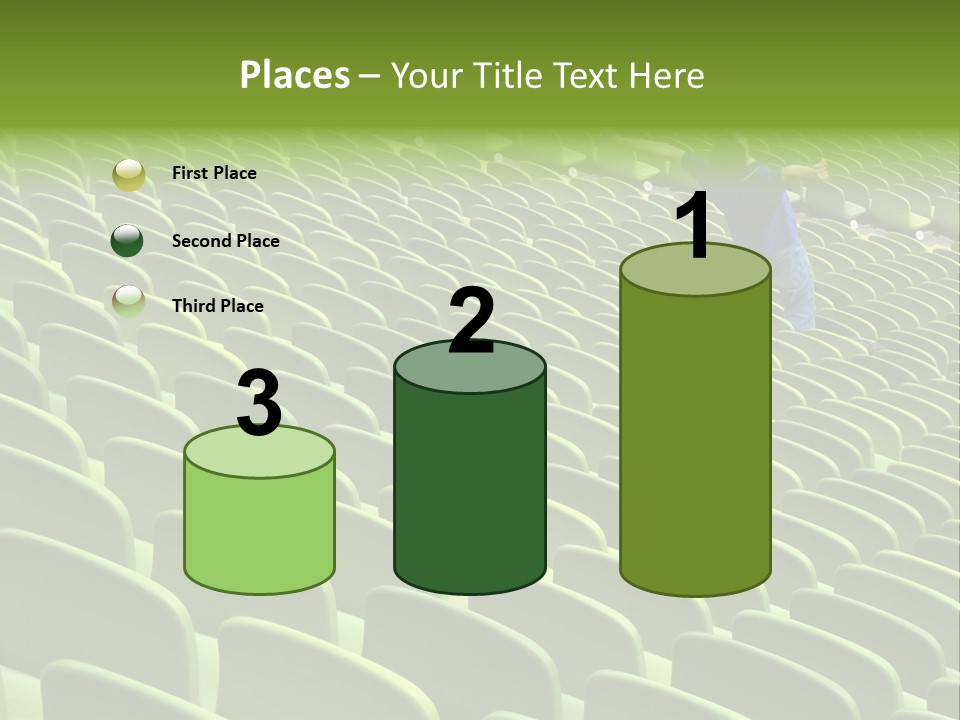 Photovoltaic Perspective Rooftop PowerPoint Template