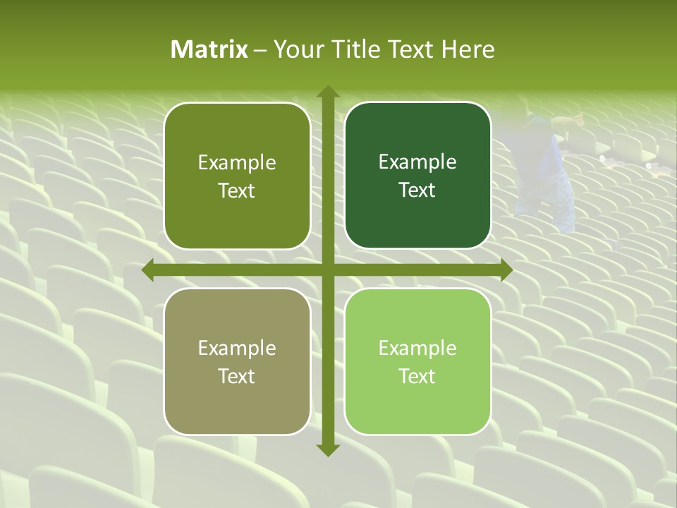 Photovoltaic Perspective Rooftop PowerPoint Template