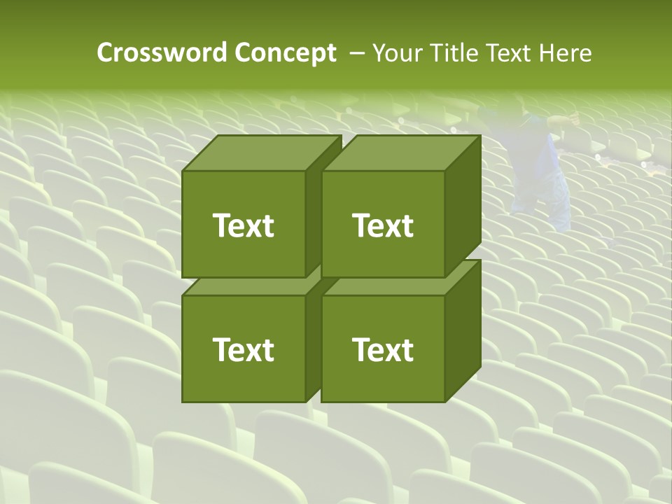 Photovoltaic Perspective Rooftop PowerPoint Template