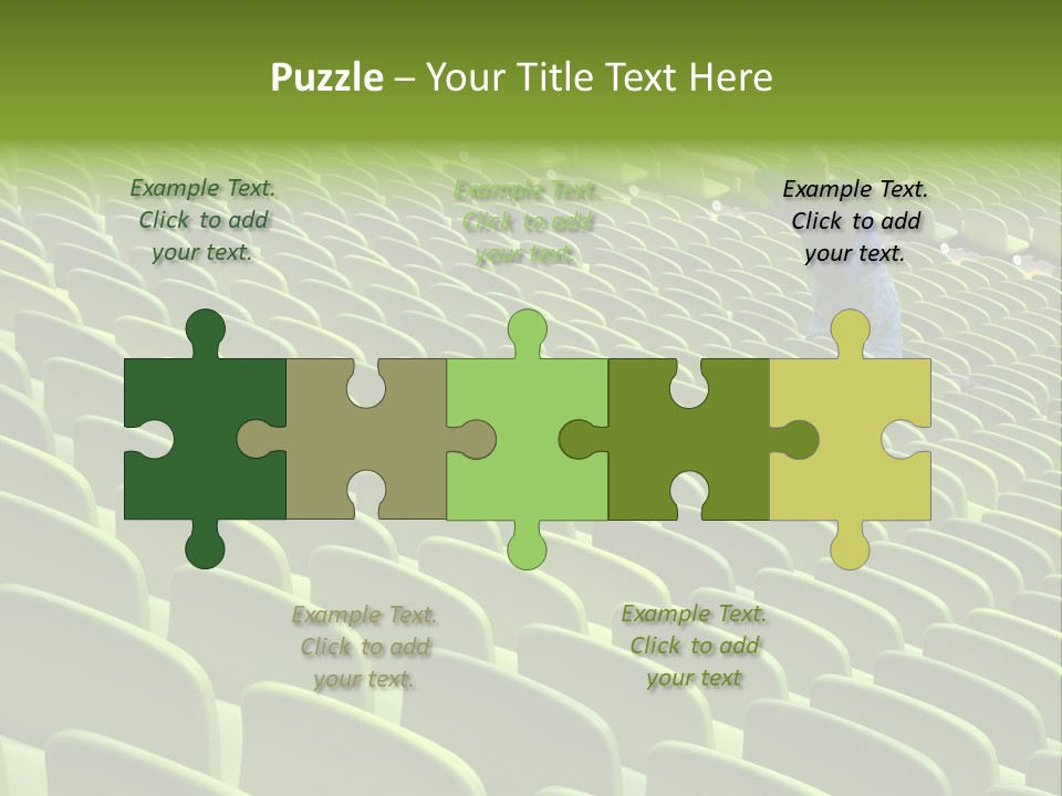 Photovoltaic Perspective Rooftop PowerPoint Template