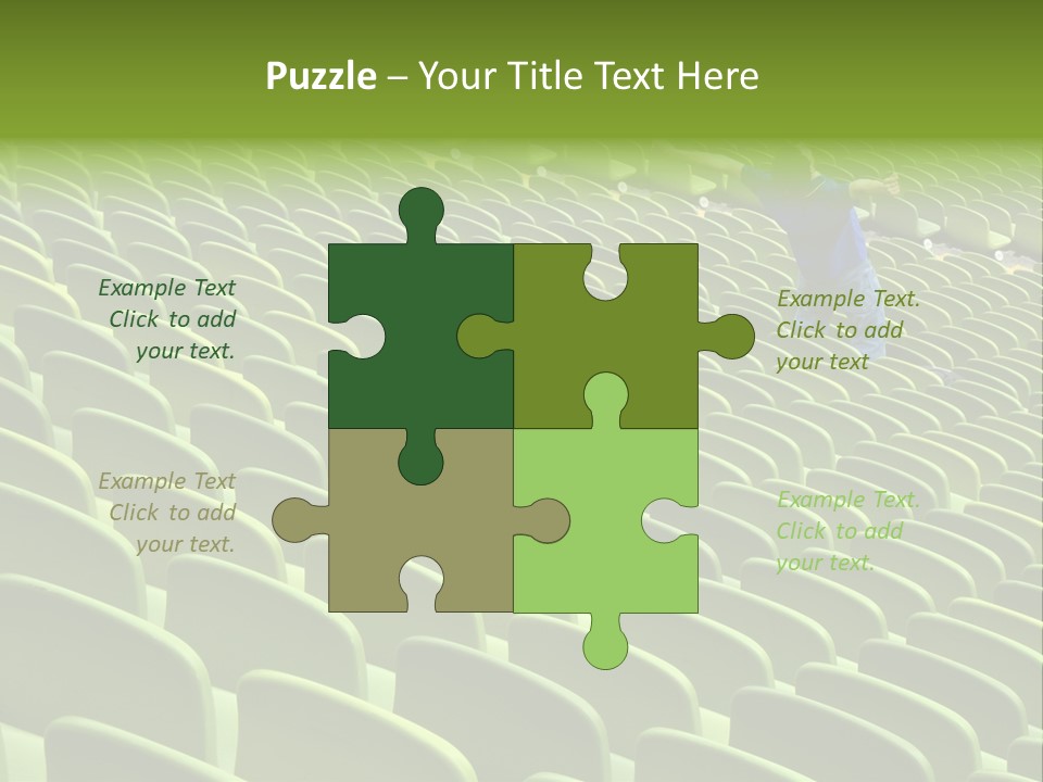 Photovoltaic Perspective Rooftop PowerPoint Template